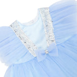 Baby Sequined Tulle Party Dress Set