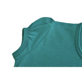 Baby Cotton Puff Sleeve Basic Crewneck T-Shirt