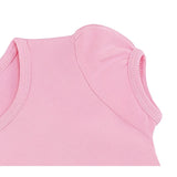 Girls' Basic Cotton T-Shirt  Short Puff Sleeve Crewneck / Toddler