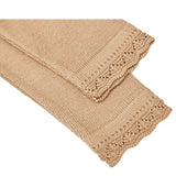 Little Girls' Knit Long Sleeve Button Closure Bolero Cardigan Shrug