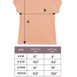 Baby Cotton Puff Sleeve Basic Crewneck T-Shirt
