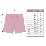 Little Girl Cotton Basic Solid Short