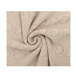 Baby Girl Cotton Knit Heart Receiving Blanket