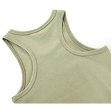 Big Girl Cotton Basic Racerback Tanktop