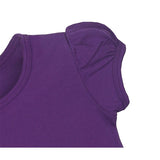 Girls' Basic Cotton T-Shirt  Short Puff Sleeve Crewneck / Toddler