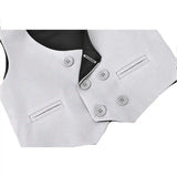 Little & Youth Boys Suit Set - Formal Suit Vest, White Dress Shirt, Dress Pants, and Bowtie - 4-Piece