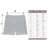 Little Girl Cotton Basic Solid Short