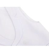 Little & Youth Boys Formal Suit Set Slim Fit Vest, White Dress Shirt, Dress Pants and Bowtie 4 Piece