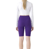 Girls' Soft Stretch Bike Shorts | Elastic Waist | Cotton Blend | Toddler & Kids Sizes 2T–12Y