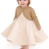 Baby Knit Button Detailed Bolero Cardigan