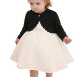 Baby Knit Button Detailed Bolero Cardigan