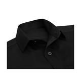 Lilax Boys' Button Down Shirt Solid Long Sleeve Dress Shirt