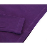 Lilax Girls' Basic Long Sleeve Round Neck Cotton T-Shirt