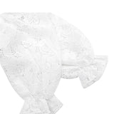 Baby Girls' Lace Floral Embroidered Dress with Matching Shoes Christening Baptism Dress