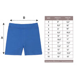 Little Girl Cotton Basic Solid Short