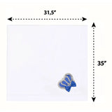 Soft Cotton Swaddle Receiving Blanket for Newborn Baby Boy's Crown Jewels 34 X 30
