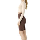 Girls' Soft Stretch Bike Shorts | Elastic Waist | Cotton Blend | Toddler & Kids Sizes 2T–12Y