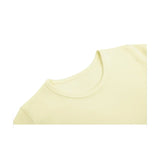 Girls Short Sleeve Crewneck Crop Top Tee