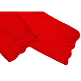 Girls' Bolero Cardigan Shrug Knit Long Sleeve Button Closure