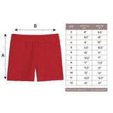 Little Girl Cotton Basic Solid Short