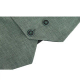 Boys’ Formal Suit Set, Boys Wedding Ring Bearer Outfit for Kids, Dresswear 4 Piece Suit Set