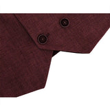 Boys’ Formal Suit Set, Boys Wedding Ring Bearer Outfit for Kids, Dresswear 4 Piece Suit Set