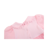 Christening Baptism Dress, Baby Girls' Lace Floral Embroidered Dress