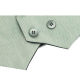 Boys’ Formal Suit Set, Boys Wedding Ring Bearer Outfit for Kids, Dresswear 4 Piece Suit Set