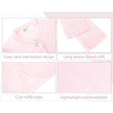 Girls' Bolero Cardigan Shrug Knit Long Sleeve Button Closure
