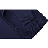 V-Neck Cardigan Sweater for Boys - Featuring Button Closure, Toddler to Youth
