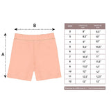Little Girl Cotton Basic Solid Short