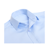 Lilax Boys' Button Down Shirt Solid Long Sleeve Dress Shirt