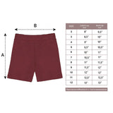 Girls' Basic Solid Soft Dance Short for Gymnastics or Under Skirts
