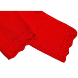 Little Girls' Knit Long Sleeve Button Closure Bolero Cardigan Shrug