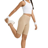 Girls' Soft Stretch Bike Shorts | Elastic Waist | Cotton Blend | Toddler & Kids Sizes 2T–12Y