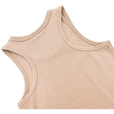 Girls' Soft Solid Cotton Blend Racerback Tank Top