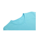 Girls Short Sleeve Crewneck Crop Top Tee