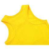 Girls' Soft Solid Cotton Blend Racerback Tank Top