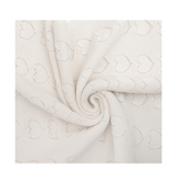 Baby Girl Cotton Knit Heart Receiving Blanket