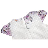 Little Girls Floral Short Sleeve Summer Dress