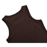 Big Girl Cotton Basic Racerback Tanktop