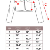 Girls Faux Fur Shrug Jacket Tied Ribbon Cozy Bolero