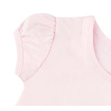 Baby Girls' Basic T-Shirt Short Sleeve Crewneck Tee