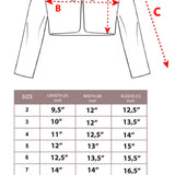 Girls Faux Fur Shrug Jacket Tied Ribbon Cozy Bolero