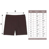 Little Girl Cotton Basic Solid Short