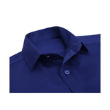 Boys' Button Down Shirt Solid Long Sleeve Dress Shirt