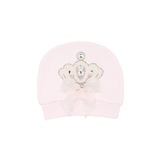 Newborn Baby 3-Piece Cotton Jeweled Layette Set