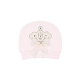 Newborn Baby 3-Piece Cotton Jeweled Layette Set