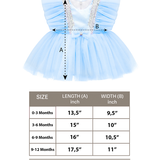 Baby Sequined Tulle Party Dress Set