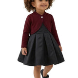 Baby Knit Button Detailed Bolero Cardigan